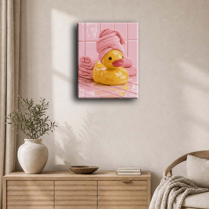 Bath Time Duckling | Paint by Number