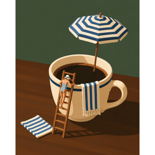 Coffee Break | Paint by Number- Paint by Numbers