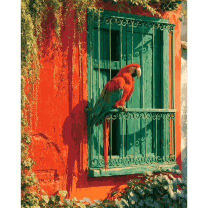 Colombian Friend | Paint by Number- Paint by Numbers