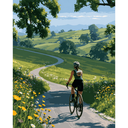 Country Ride | Paint by Number- Paint by Numbers