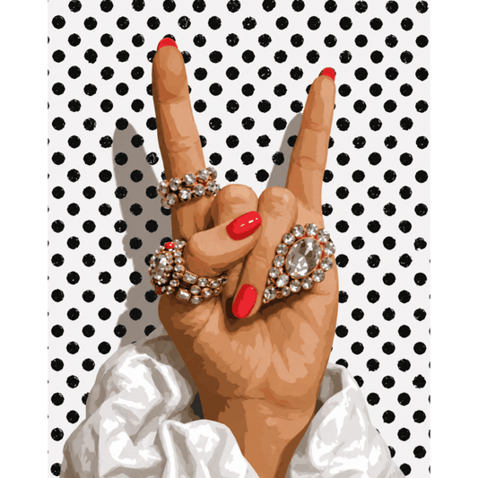 Fashion Rock & Roll | Paint by Number- Paint by Numbers