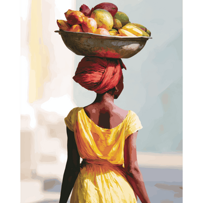 Palenquera | Paint by Number- Paint by Numbers
