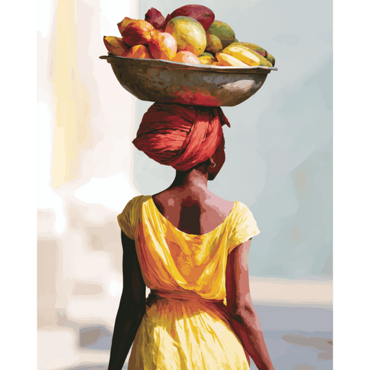 Palenquera | Paint by Number- Paint by Numbers