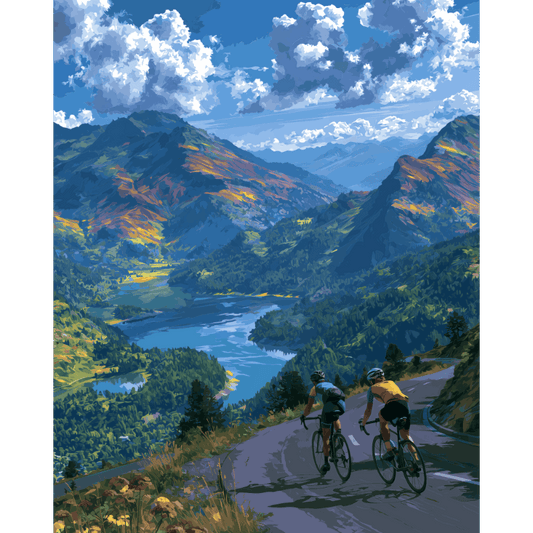Summit Ride | Paint by Number- Paint by Numbers