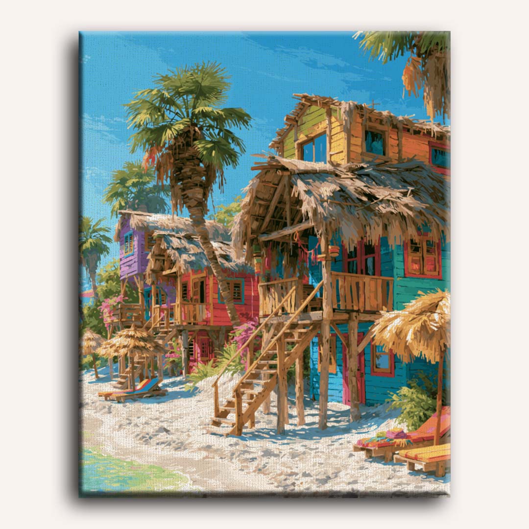 Baru Hideaway | Paint by Number