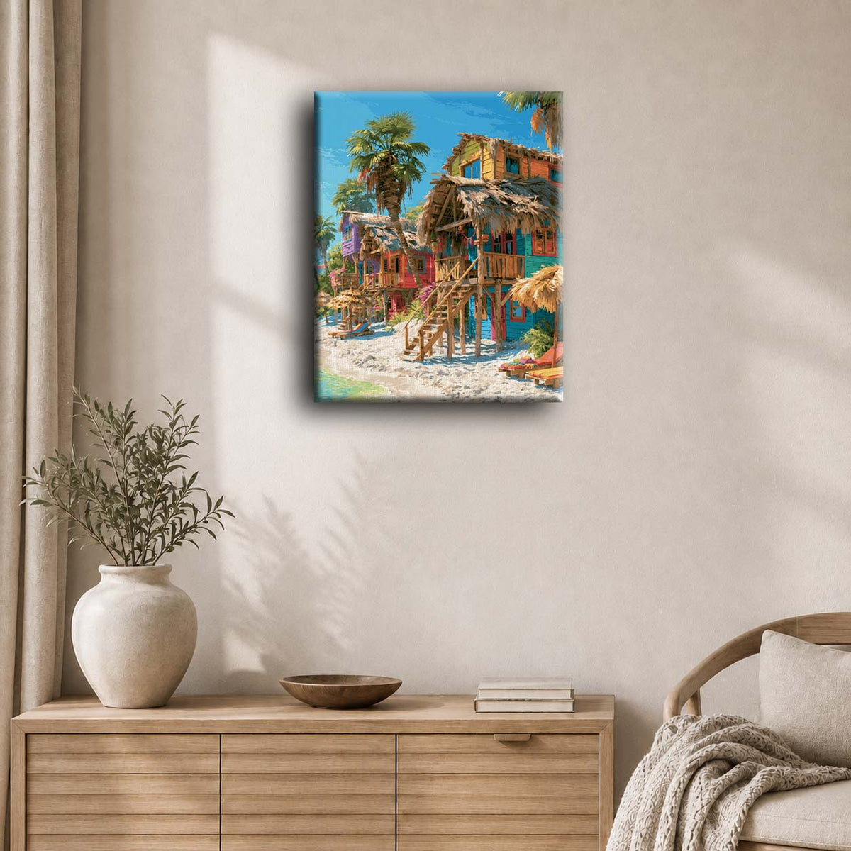 Baru Hideaway | Paint by Number