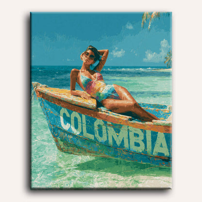Baru Island Escape | Paint by Number