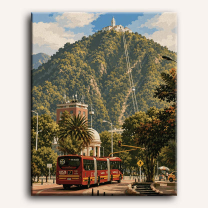 Bogotá | Maleri etter tall