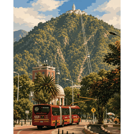 Bogota | Paint by Number- Paint by Numbers