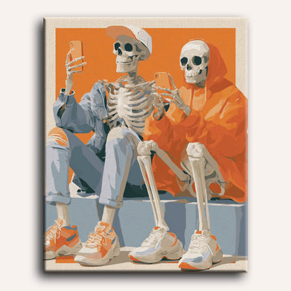 Bone to Be Wild | Paint by Number