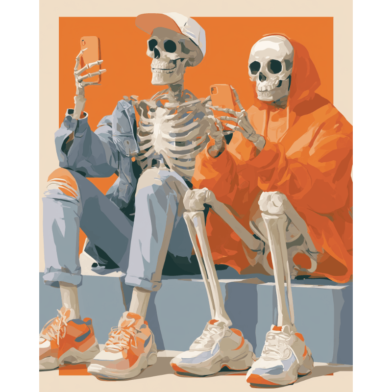 Bone to Be Wild | Paint by Number- Paint by Numbers