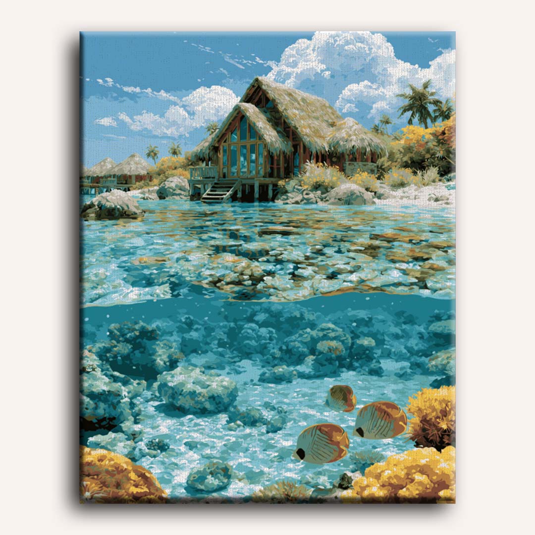 Caribbean Bliss | Paint by Number