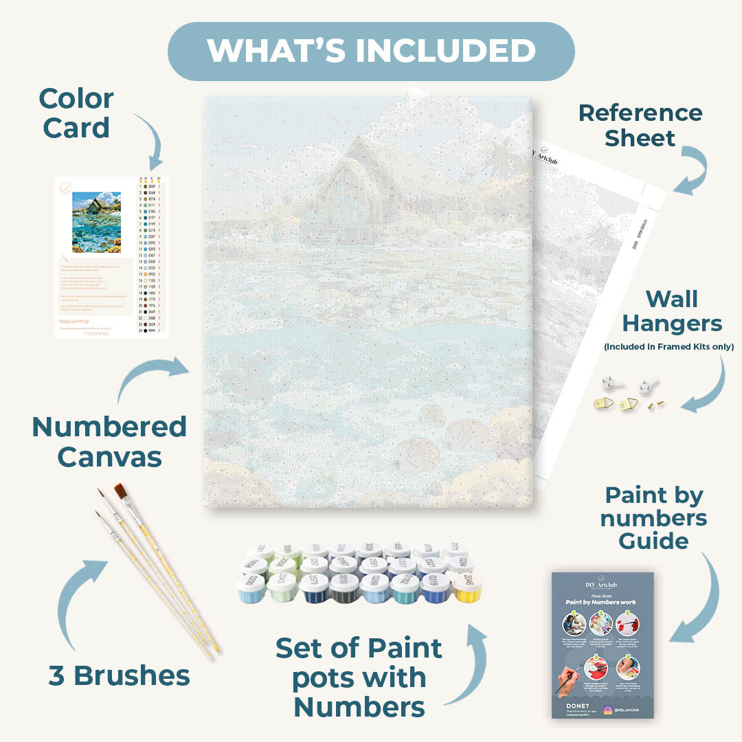 Caribbean Bliss | Paint by Number