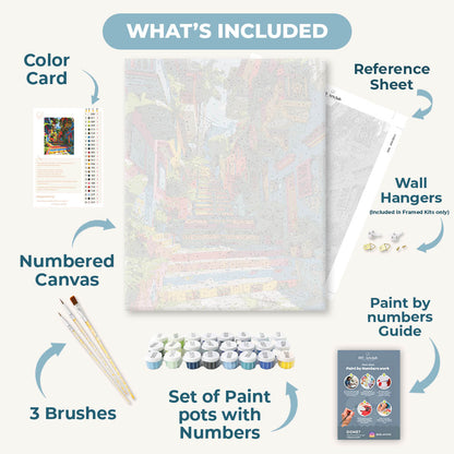 Colombian Alley | Paint by Number