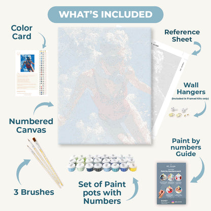 Coral Breath | Paint by Number