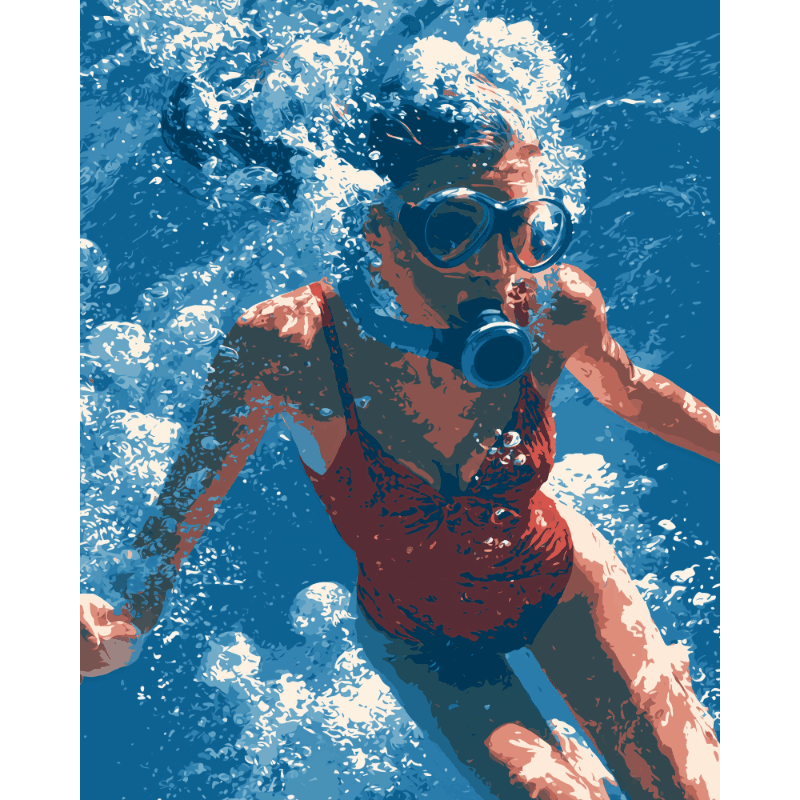 Coral Breath | Paint by Number- Paint by Numbers