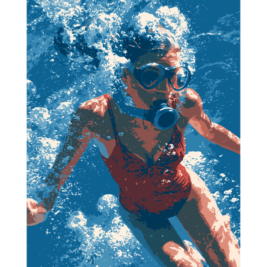Coral Breath | Paint by Number- Paint by Numbers