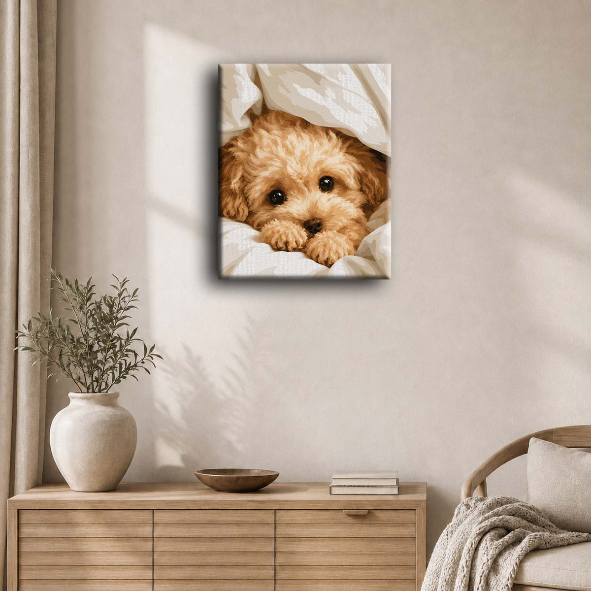 Cozy Paws | Peinture à numéros