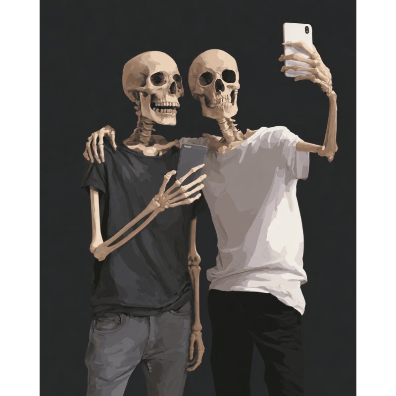 Forever Selfie | Paint by Number- Paint by Numbers
