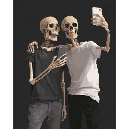 Forever Selfie | Paint by Number- Paint by Numbers