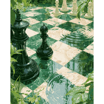 Jungle Gambit | Paint by Number- Paint by Numbers