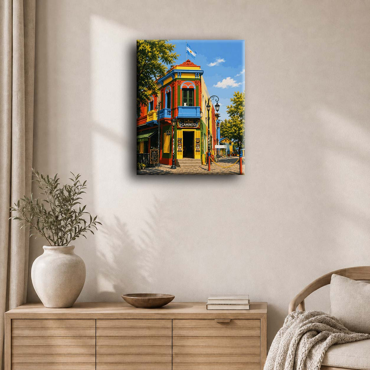 La Boca - Buenos Aires | Paint by Number