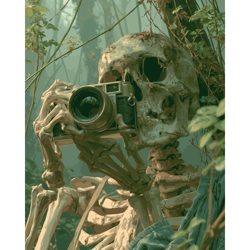 Lost in Time | Paint by Number- Paint by Numbers