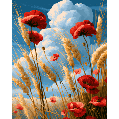 Prairie Gold | Paint by Number- Paint by Numbers