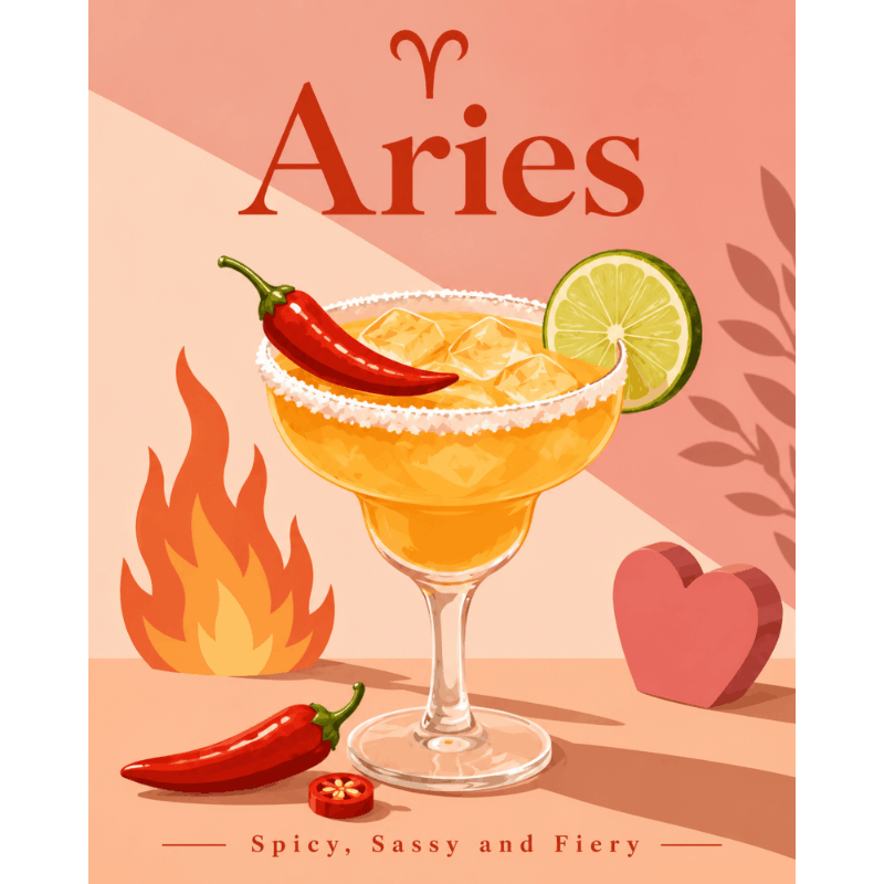 Spicy Aries | Paint by Number- Paint by Numbers