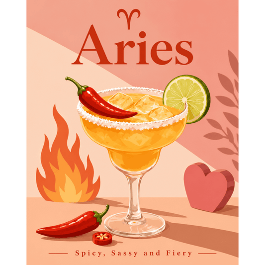 Spicy Aries | Paint by Number- Paint by Numbers