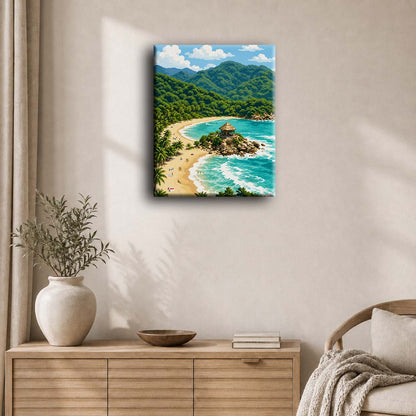 Parco Tayrona | Dipingi con i numeri