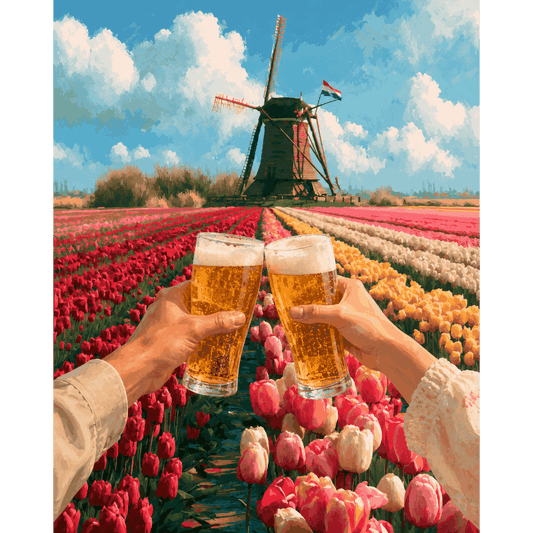 Trip to Netherlands | Paint by Number- Paint by Numbers