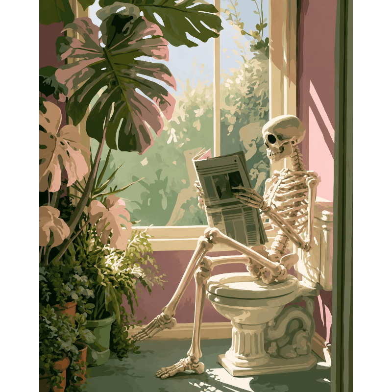 Booked for Eternity | Paint by Number- Paint by Numbers