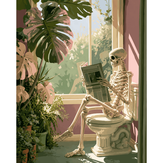 Booked for Eternity | Paint by Number- Paint by Numbers