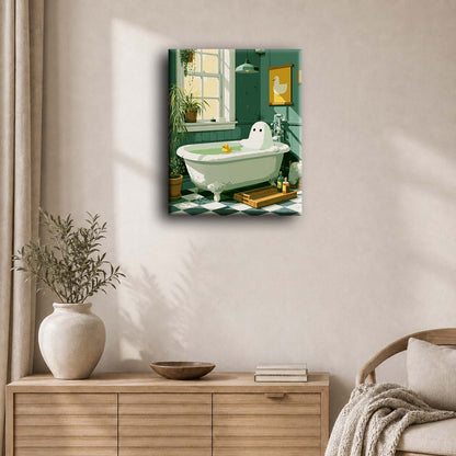 Relaxing Ghost | Peinture à numéros