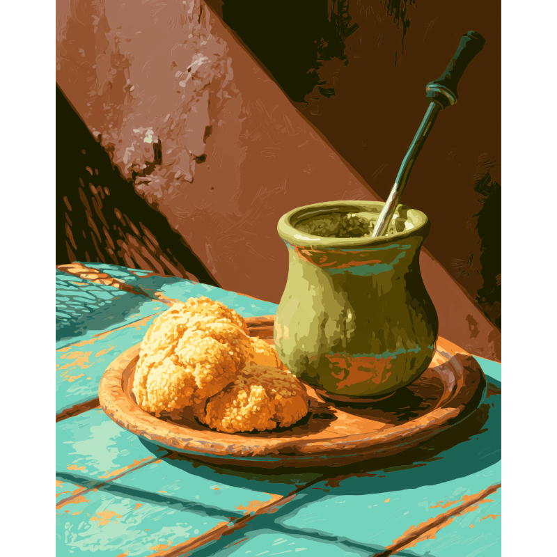 Herbal Mate | Paint by Number- Paint by Numbers
