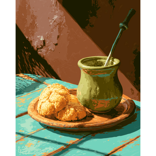 Herbal Mate | Paint by Number- Paint by Numbers