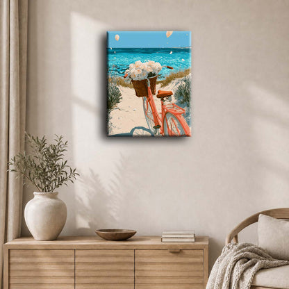 Parked in Paradise | Paint by Number