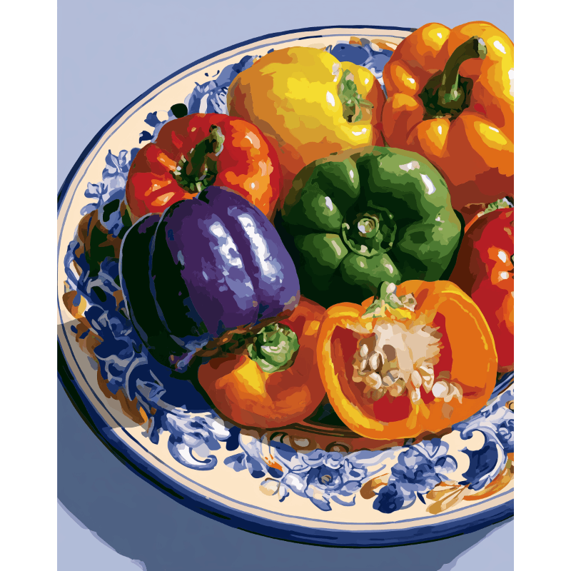Harvest Palette | Paint by Number- Paint by Numbers
