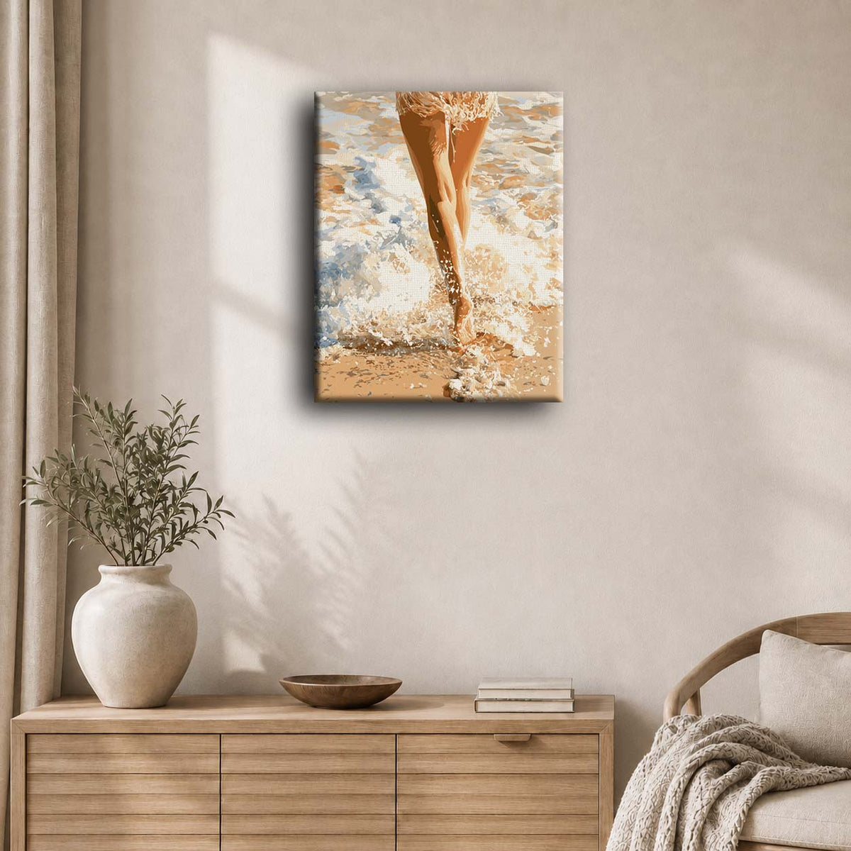 Golden Shore | Paint by Number