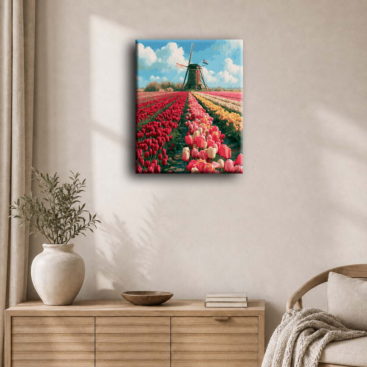 Paesaggio Olandese | Dipingi con i numeri