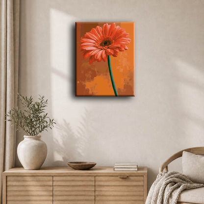 Sunset Gerbera | Paint by Number