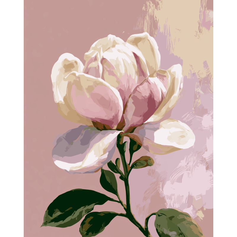 Magnolia Grace | Paint by Number- Paint by Numbers