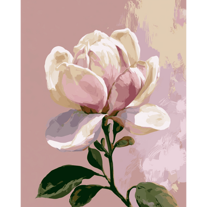 Magnolia Grace | Paint by Number- Paint by Numbers