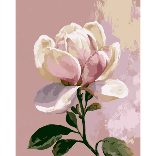 Magnolia Grace | Paint by Number- Paint by Numbers