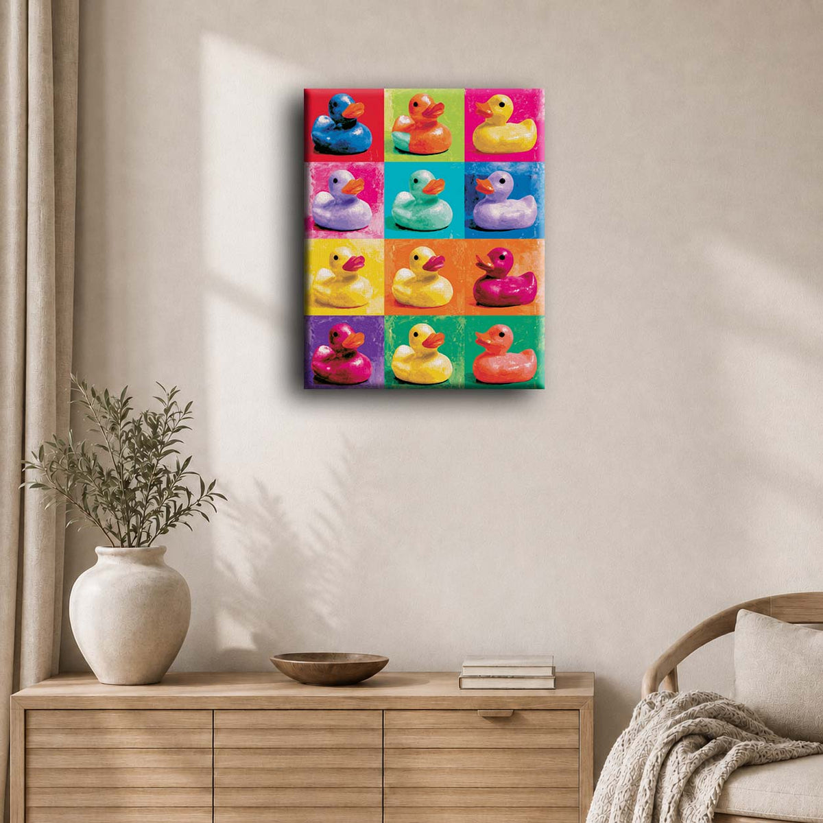 Pop Art Ducks | Paint by Number