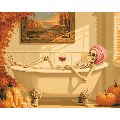 Spa to Die For | Paint by Number- Paint by Numbers