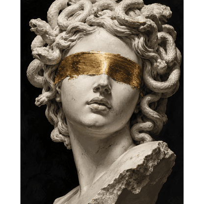 Blindfolded Medusa | Paint by Number- Dipingi con i Numeri