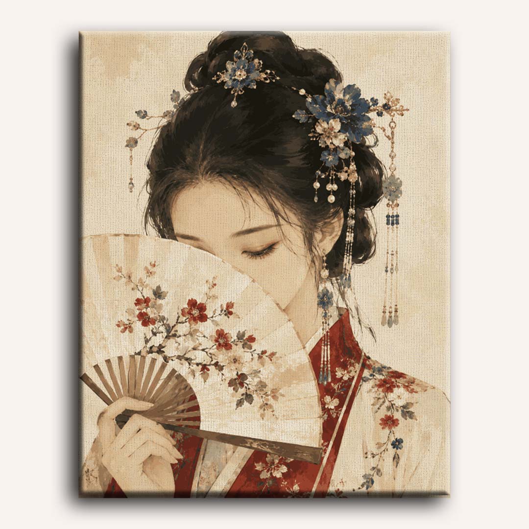 The Hidden Smile | Paint by Number