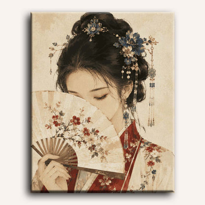 The Hidden Smile | Paint by Number